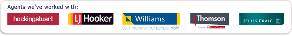 Social Property Selling has worked with manu agencies, including Hockingstuart, LJ Hooker, Williams, Thomson and Jellis Craig